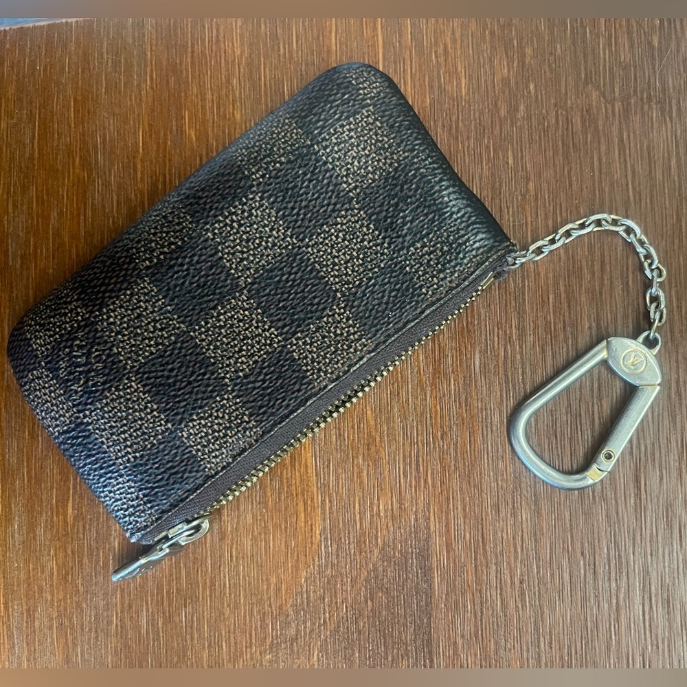 AUTHENTIC LV Damier Ebene Small Card Holder